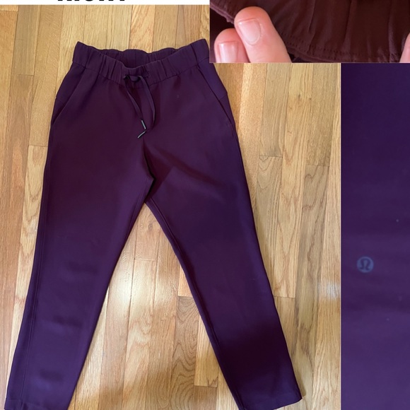 lululemon Jogger/pants purple worn 1x - Picture 1 of 2